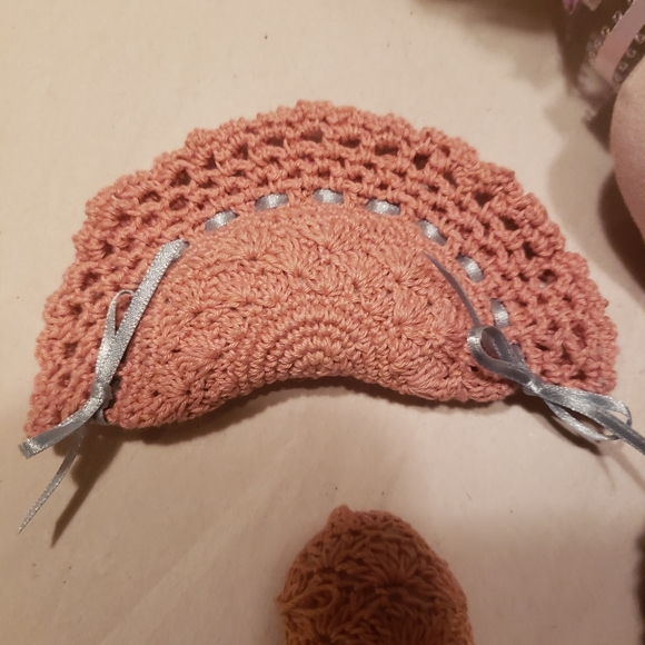 HANDCRAFTED Gift Box Victorian Boot Brooch Sachet Headband Egg Jewelry - Picture 11 of 13